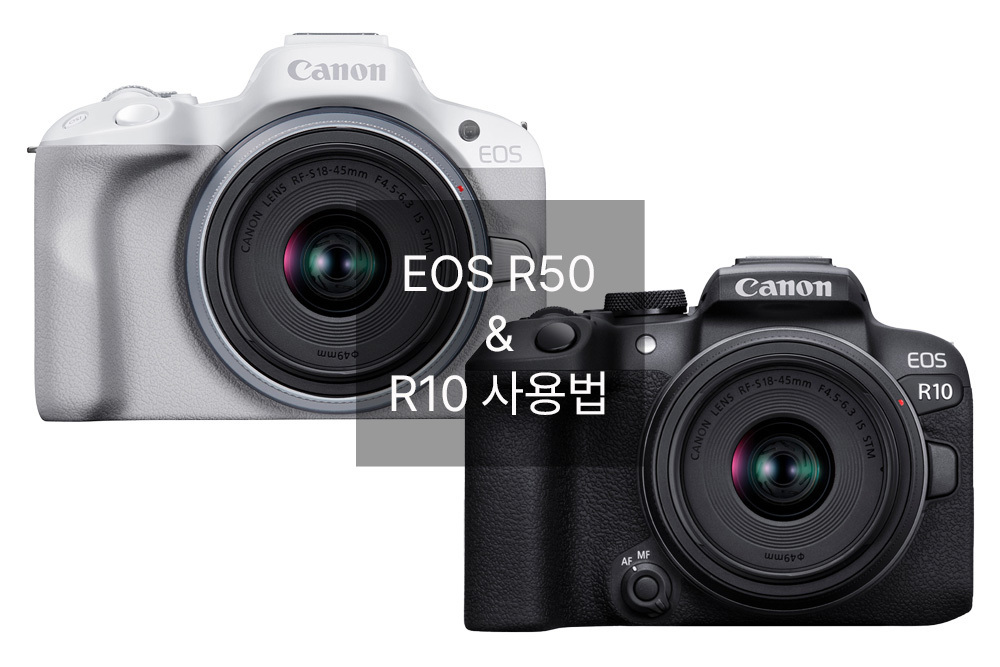 EOS R50 & R10 사용법